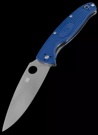 Spyderco Resilience Lightweight Blue S35VN Folding Knife