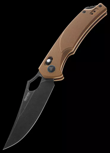 SRM 9202 Ambi Lock Blackwash Folding Knife