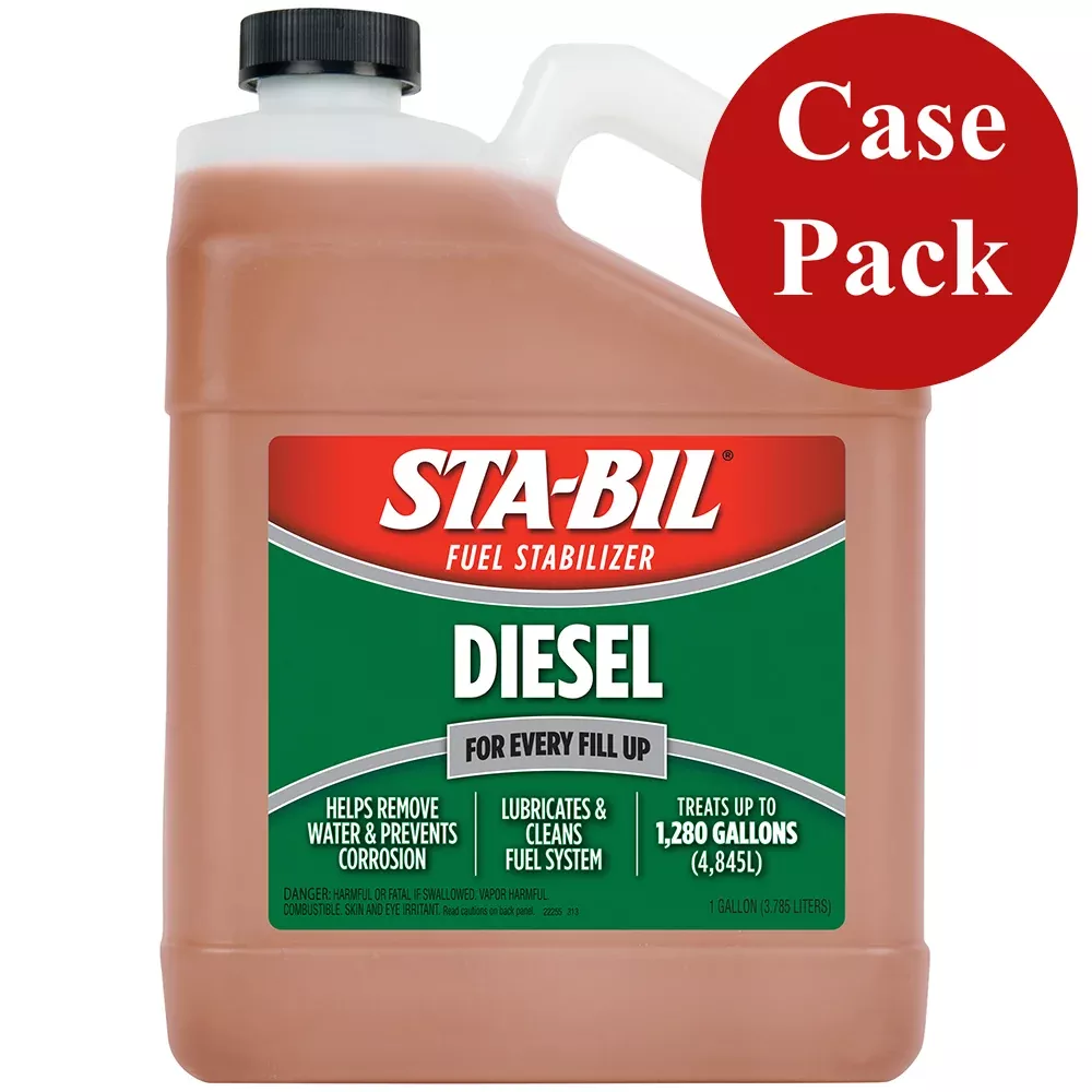 STA-BIL Diesel Formula Fuel StabilizerPerformance Improver – 1 Gallon *Case of 4* [22255CASE]