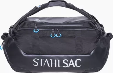 STAHLSAC Steel Black Duffel Bag (888914-BLK)