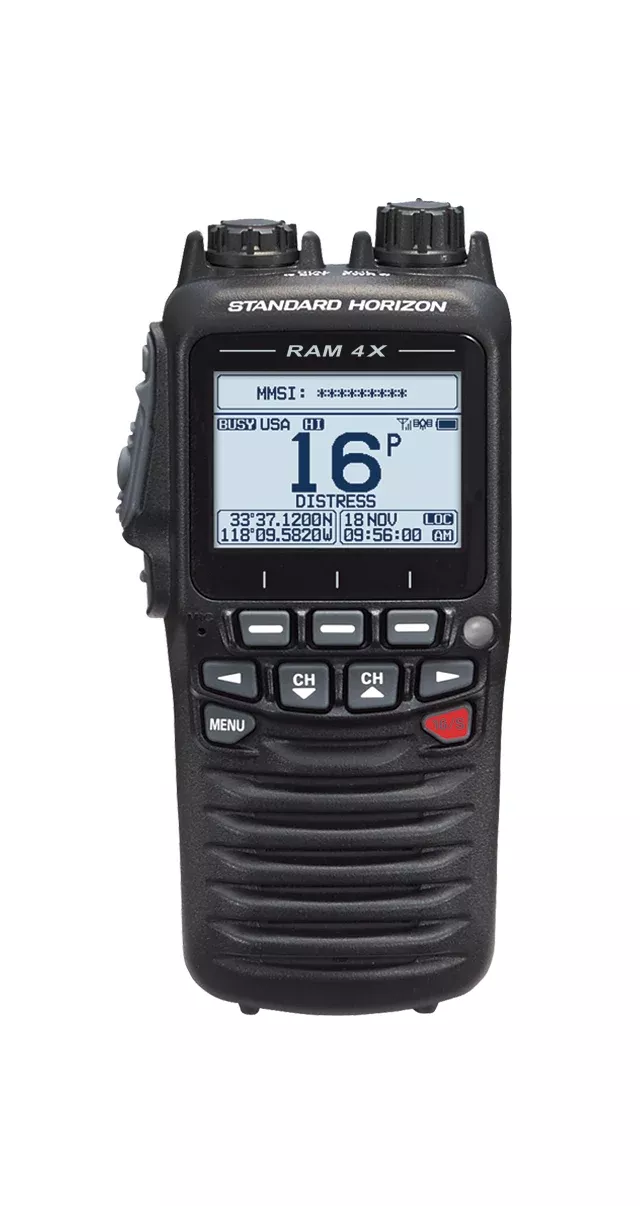 Standard Horizon RAM4X Black Wireless Handset for GX2400 Radios• SSM-72H