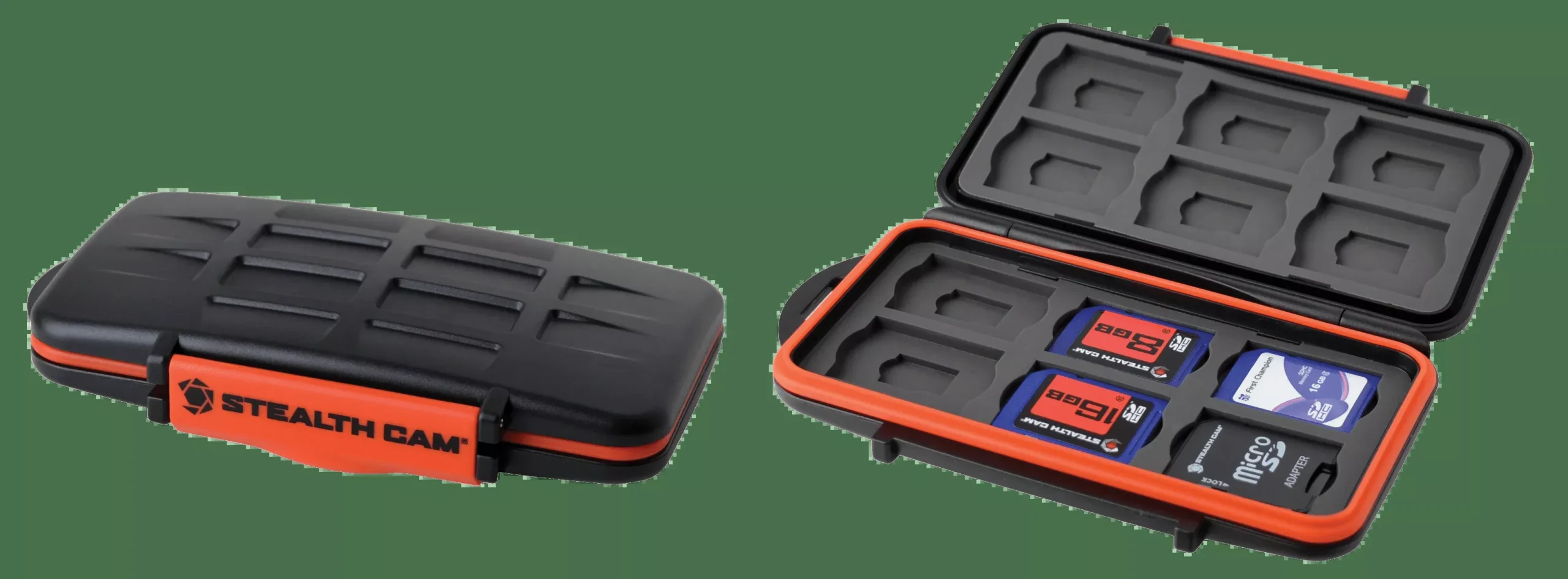 Stealth Cam Sd Card Case, Steal Stc-mcscSd Card Storage Case