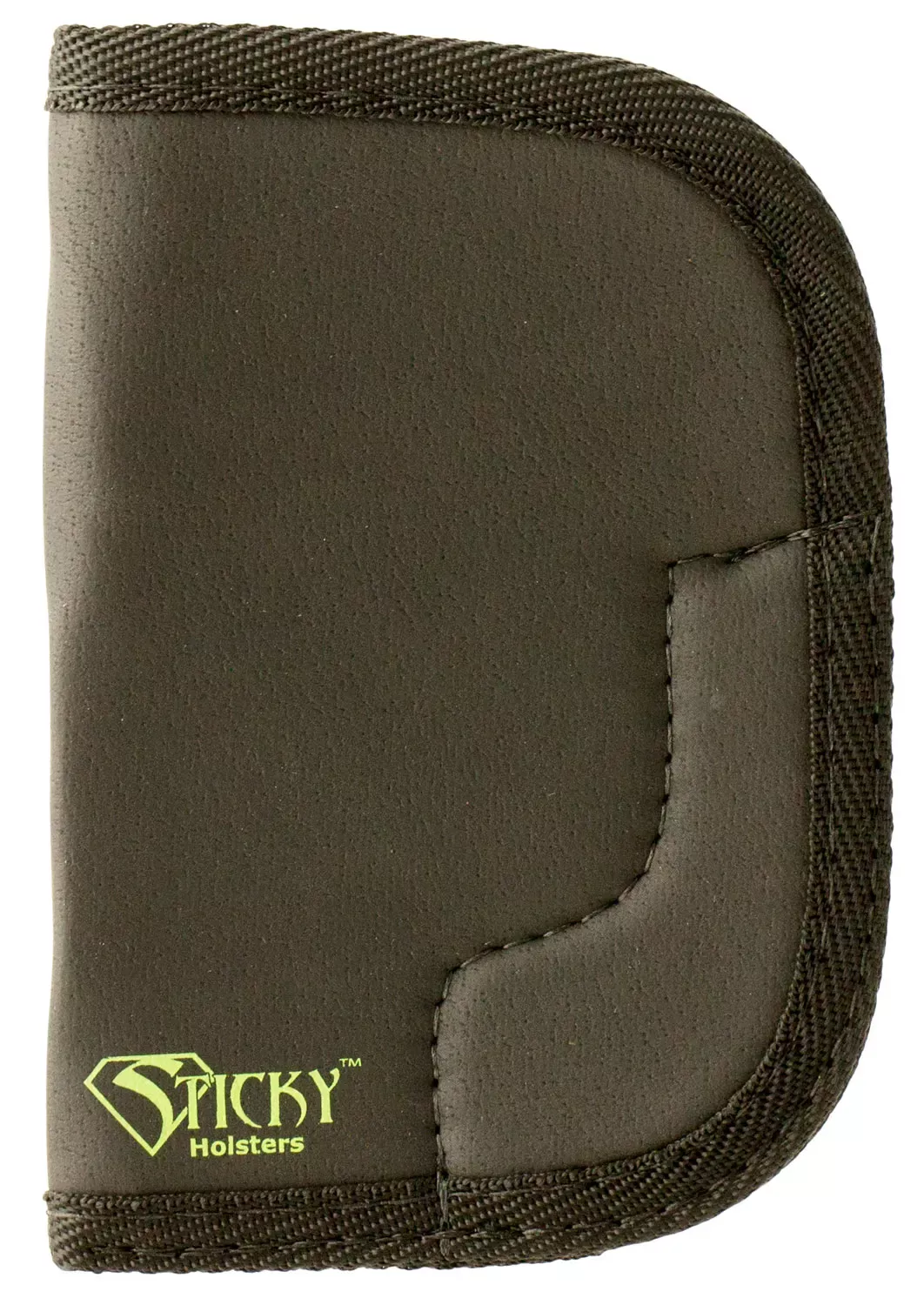 Sticky Holsters MD-6 Ruger SP101 Black w/Green Logo