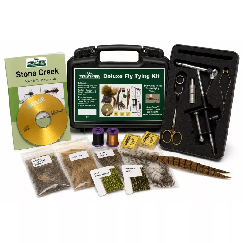 Stone Creek™ Deluxe Fly Tying Kit