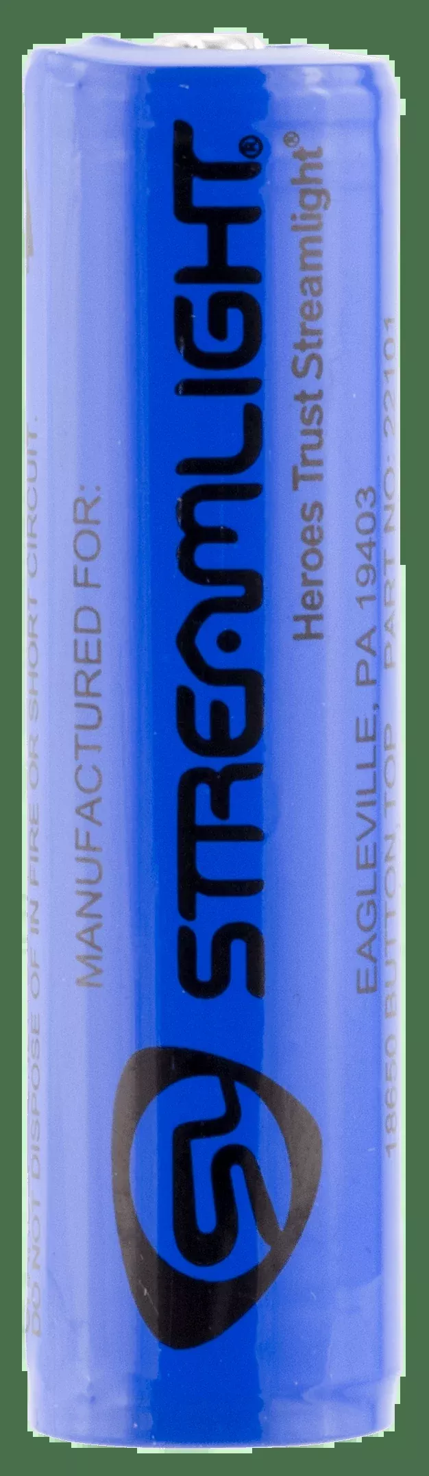 Streamlight 18650, Stl 22101Sl-b26 Usb Rec Battery Pack Ngl