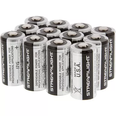 Streamlight Lithium Batteries Cr123a 12 Pack