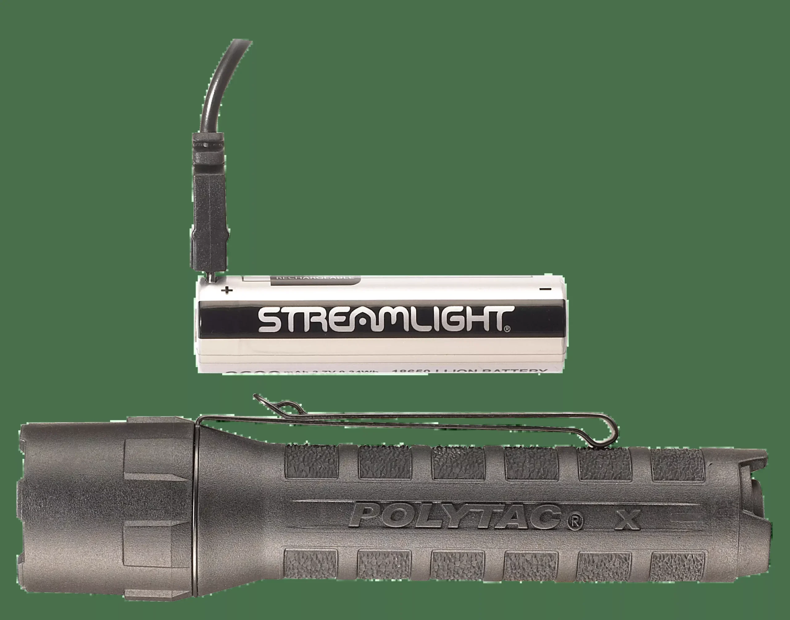 Streamlight Polytac X, Stl 88610Polytac X Usb Black 18650