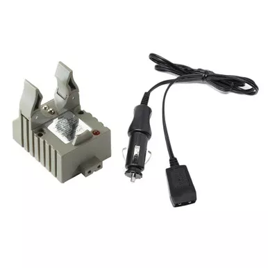 STREAMLIGHT Strion Flashlight Charger Holder with 12V DC Car Charge Cord (22051-74102-BUNDLE)