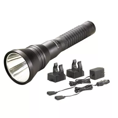 STREAMLIGHT Strion HPL 615-Lumen Black LED Flashlight with AC/DC Chargers (74502)