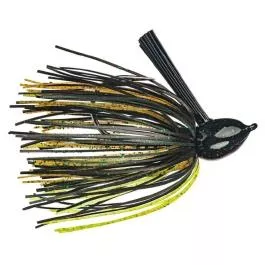 Strike King Hack Attack Fluorocarbon Flipping Jig - 3/8 oz. - Texas Craw