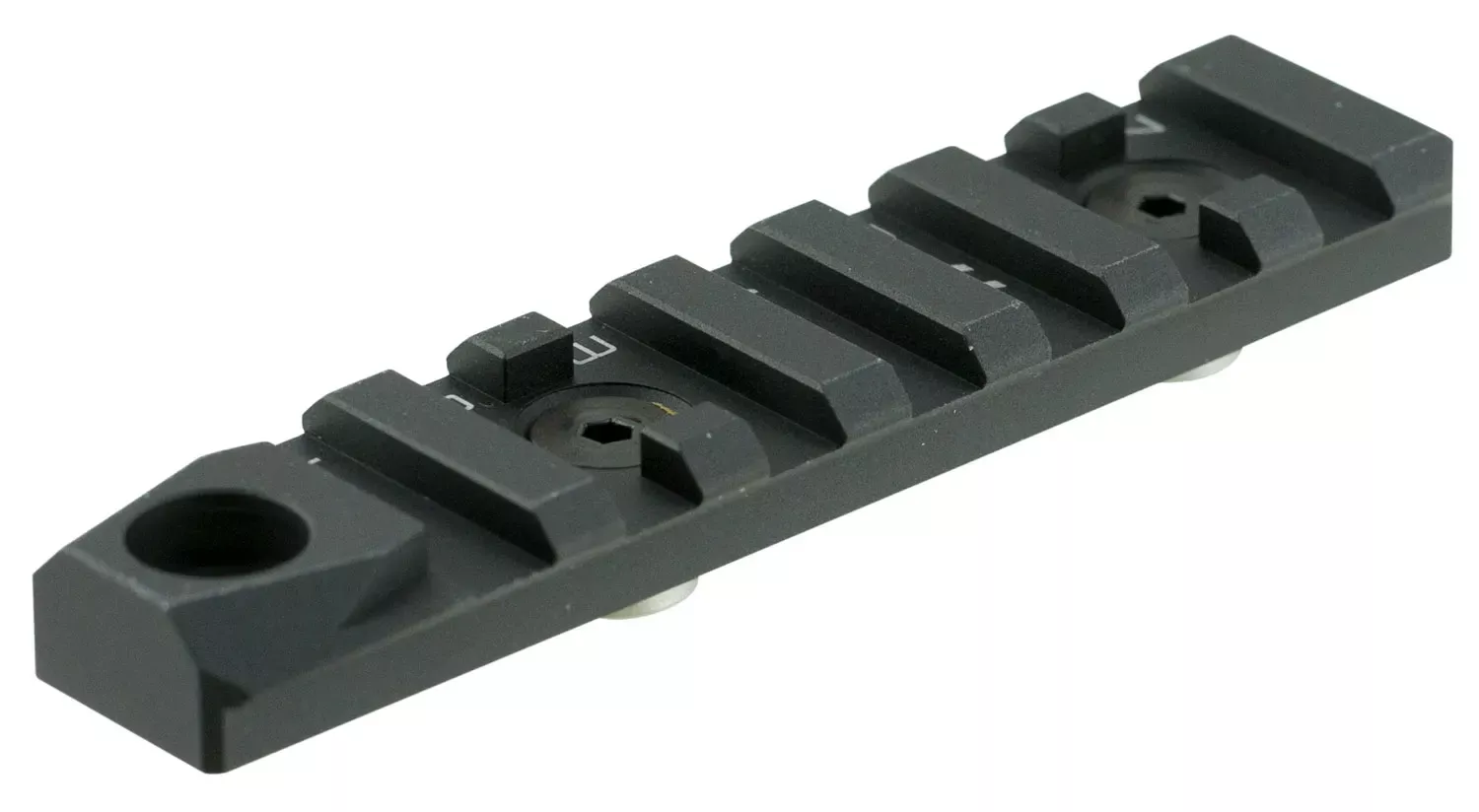 Strike Link Rail Section 6-Slot Black Anodized AR-Platform