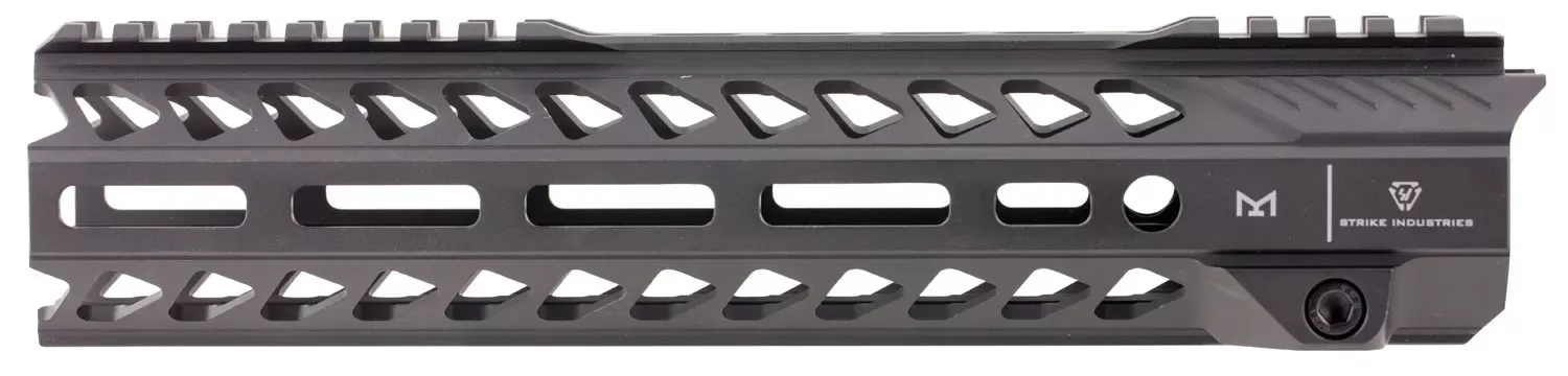Strike RailAR-15 Black Aluminum 10" M-LOK