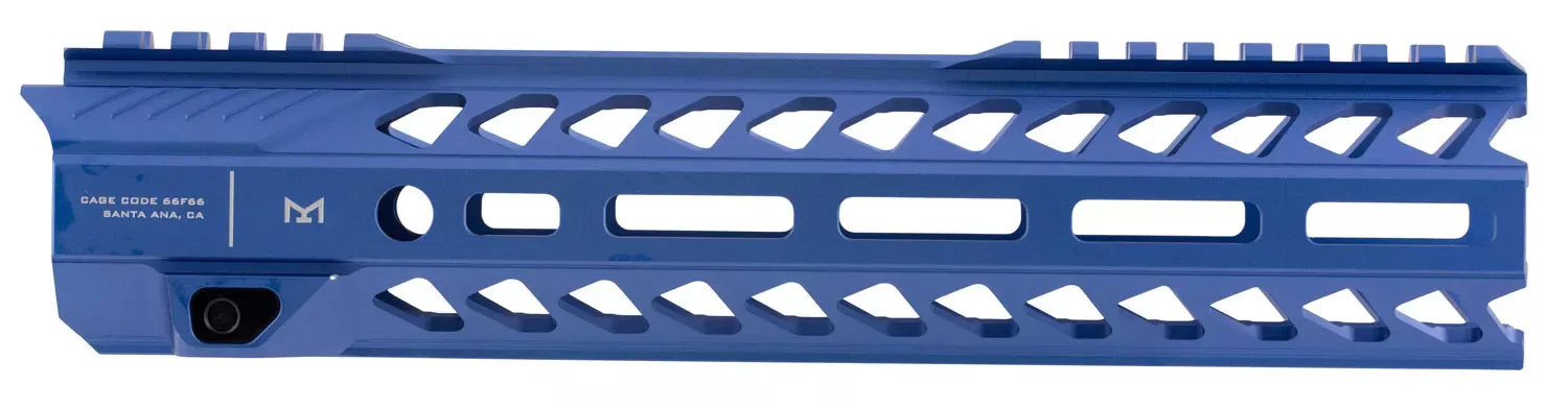 Strike RailAR-15 Blue Aluminum 10" M-LOK