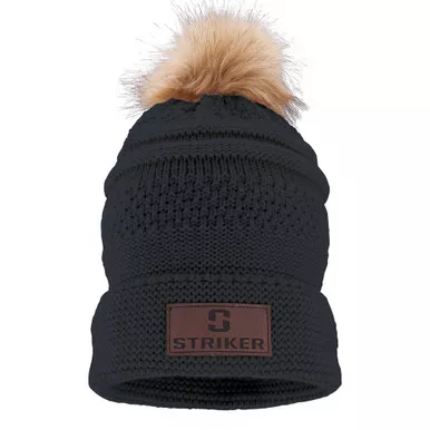 STRIKER ICE Bemidji Fur Pom Hat