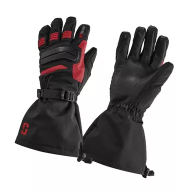 STRIKER ICE Men's Defender Black/Red Fishing Glove (22107)