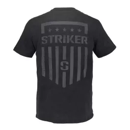 Striker Men's Freedom Flag Tee - Black - M