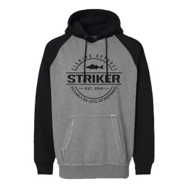 Striker Men's Icon Hoody - Walleye - Heather Gray/Black - M