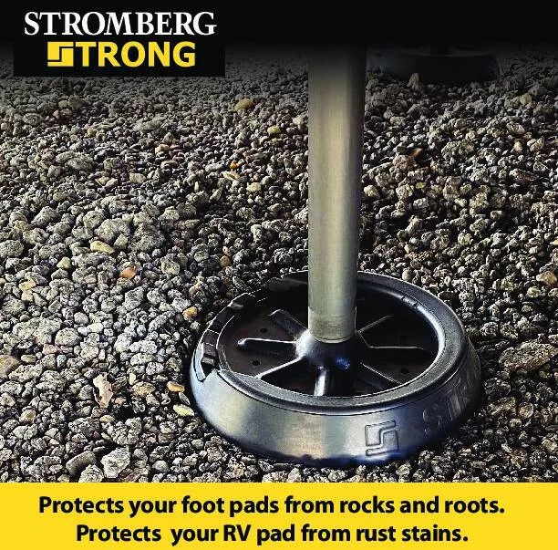 Stromberg Carlson 10″ RV Jack Shoe Pad, 2-Pack• JBP-S10.2