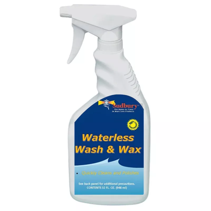 Sudbury Waterless WashWax – 32oz Spray Bottle
