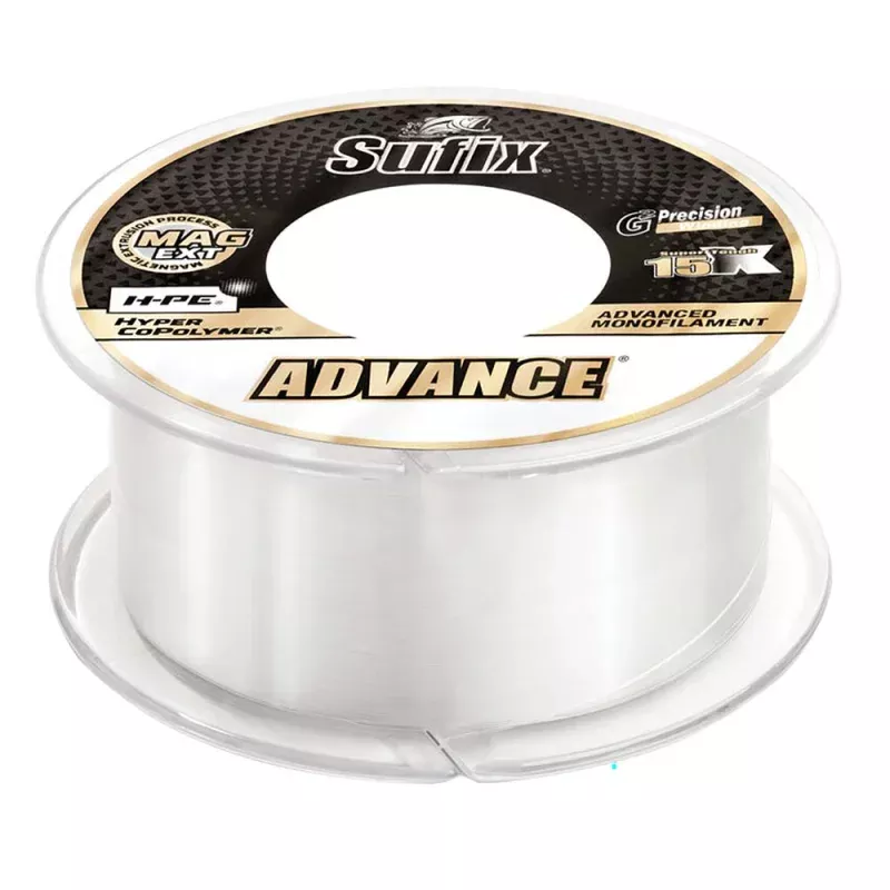 Sufix Advance Monofilament – 20lb – Clear – 330 yds
