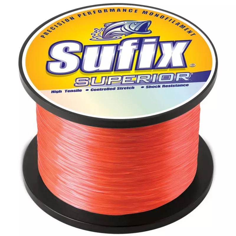 Sufix Superior Neon Fire Monofilament – 10lb – 1495 yds