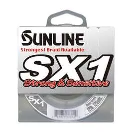 Sunline SX1 Braid - Hi-Vis Yellow - 12 LB. 125 YDS..