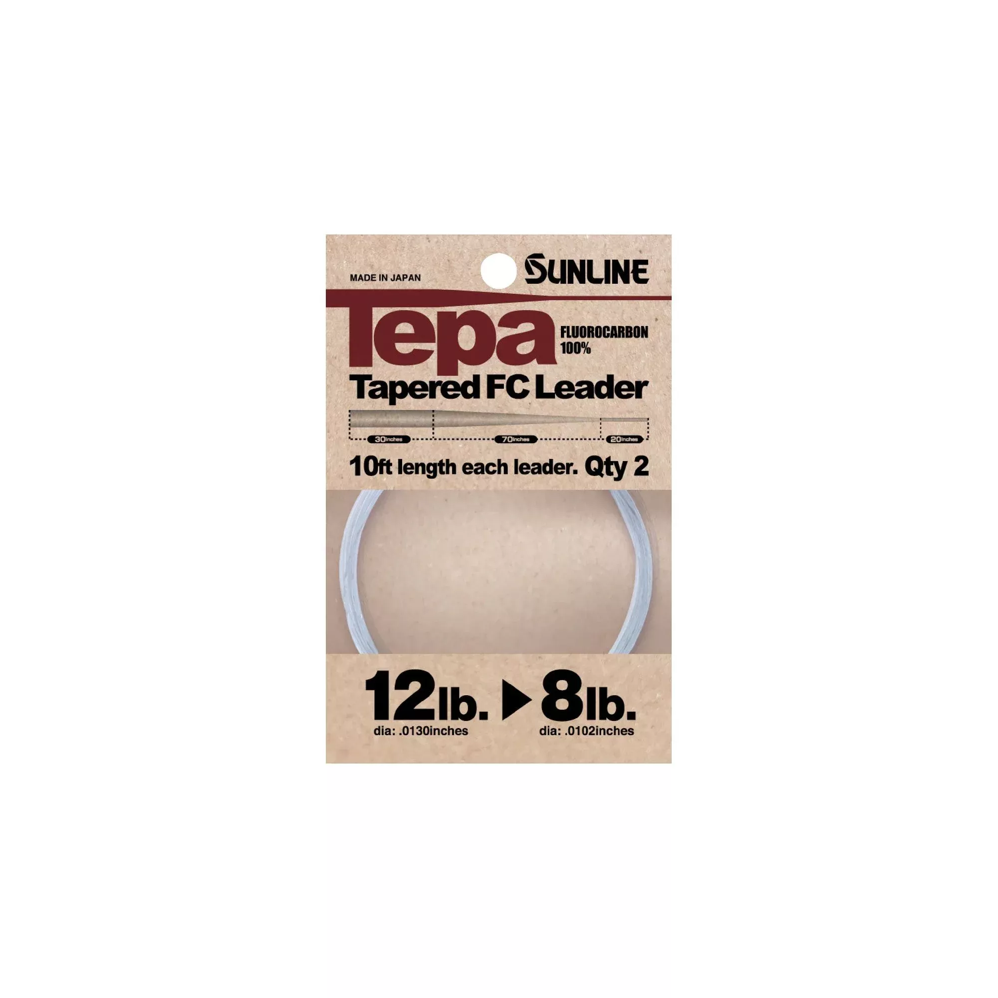 Sunline Tepa Tapered Fluorocarbon Leader