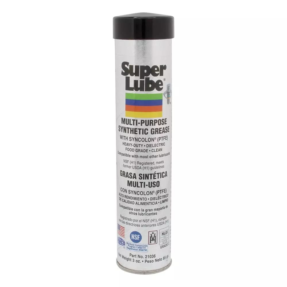 Super Lube Multi-Purpose Synthetic Grease with Syncolon (PTFE) - .3oz Cartridge - 21036