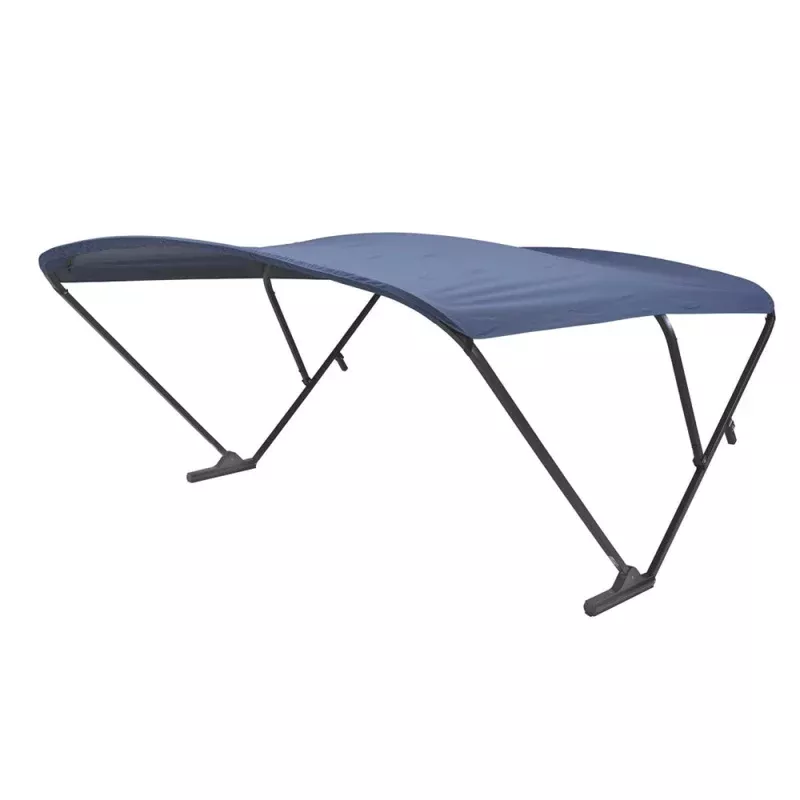 SureShade Power Bimini – Black Anodized Frame – Navy Fabric