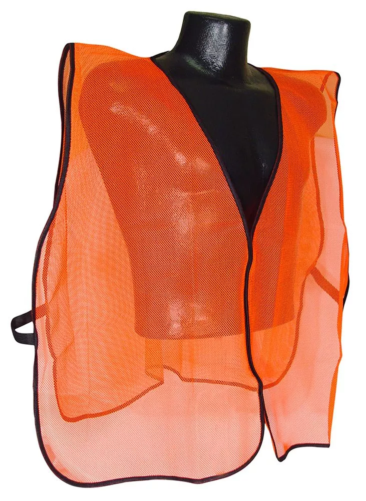 SVO Safety Vest- OSFA – Orange Polyester Mesh