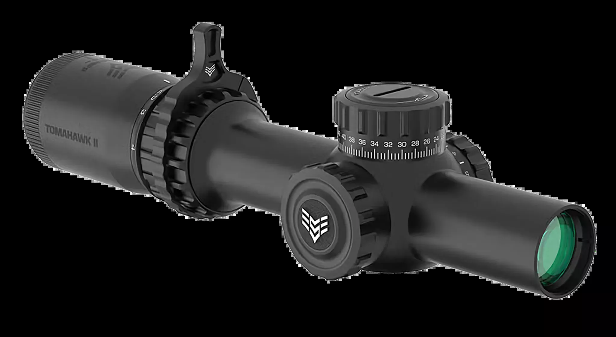 Swampfox Tomahawk II Riflescope – 1-6x24mm BDC Red Reticle