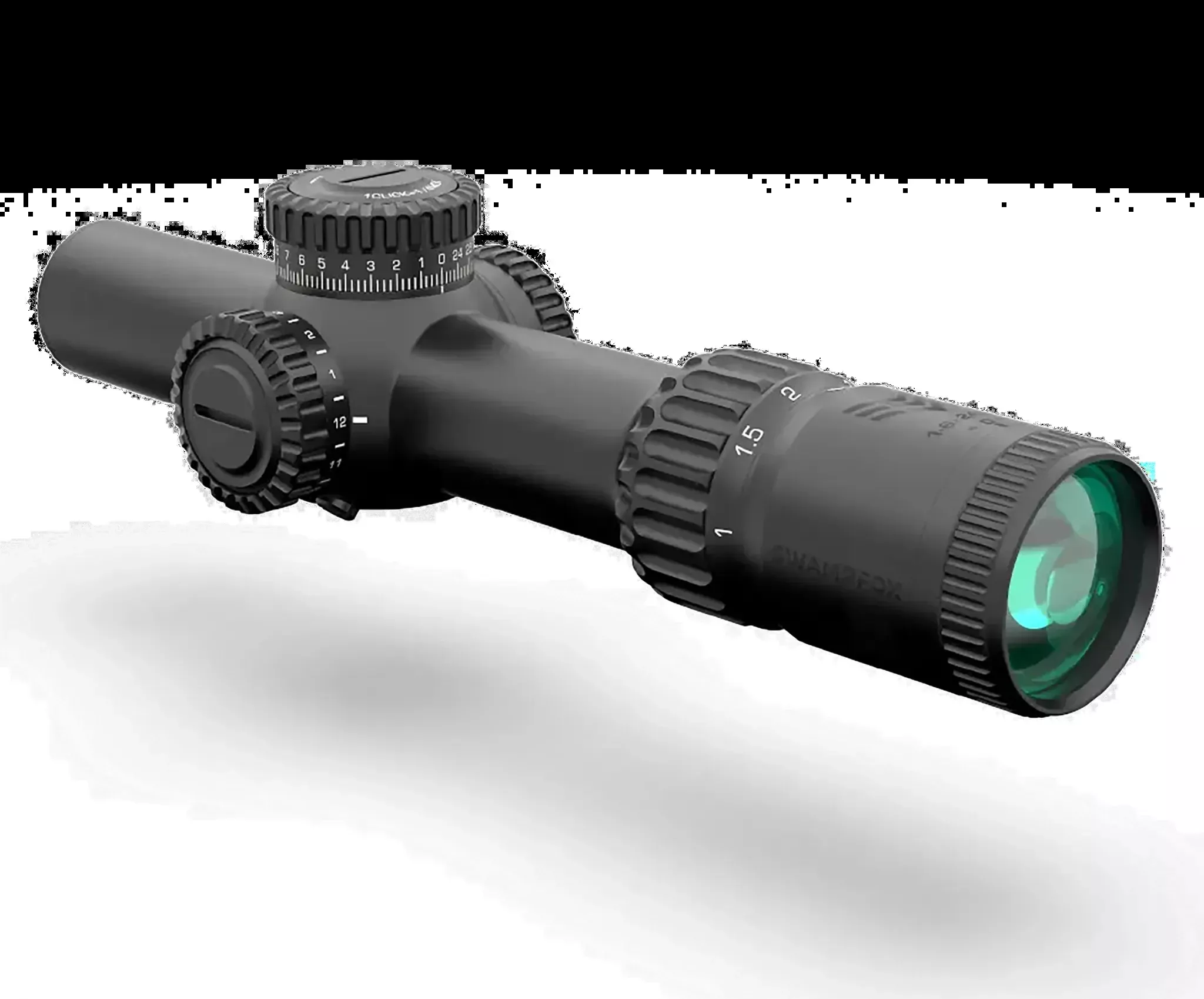 Swampfox Warhorse Riflescope – 1-6x24mm Green