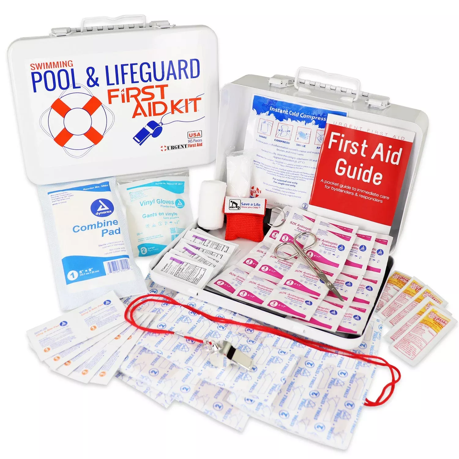 Swimming Pool & Lifeguard First Aid Kit – Metal