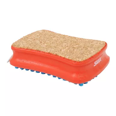 SWIX T196D Rectangle Combi Cork/Nylon Brush (T0196D)