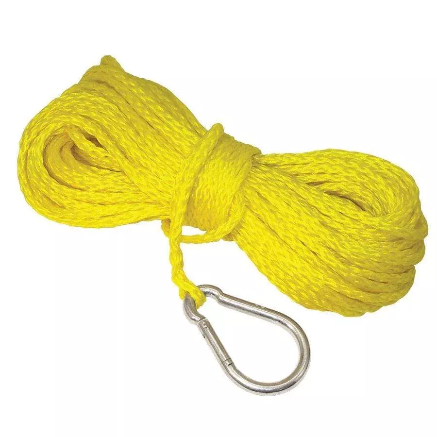 T-H Marine Hollow Braid Polypropylene Anchor Line (Yellow)