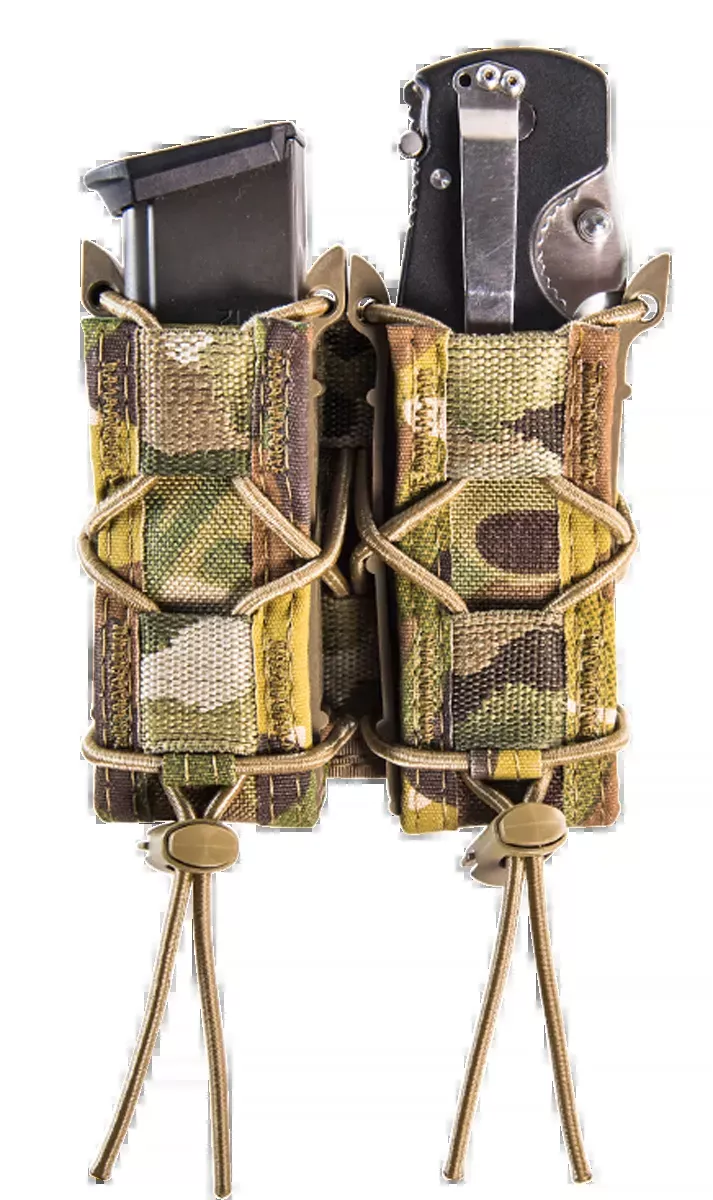 Taco Double Pistol Magazine Pouch – Multi-Cam