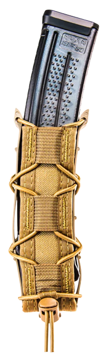 Taco Extended Single MOLLE Pistol Magazine Pouch – Coyote Brown