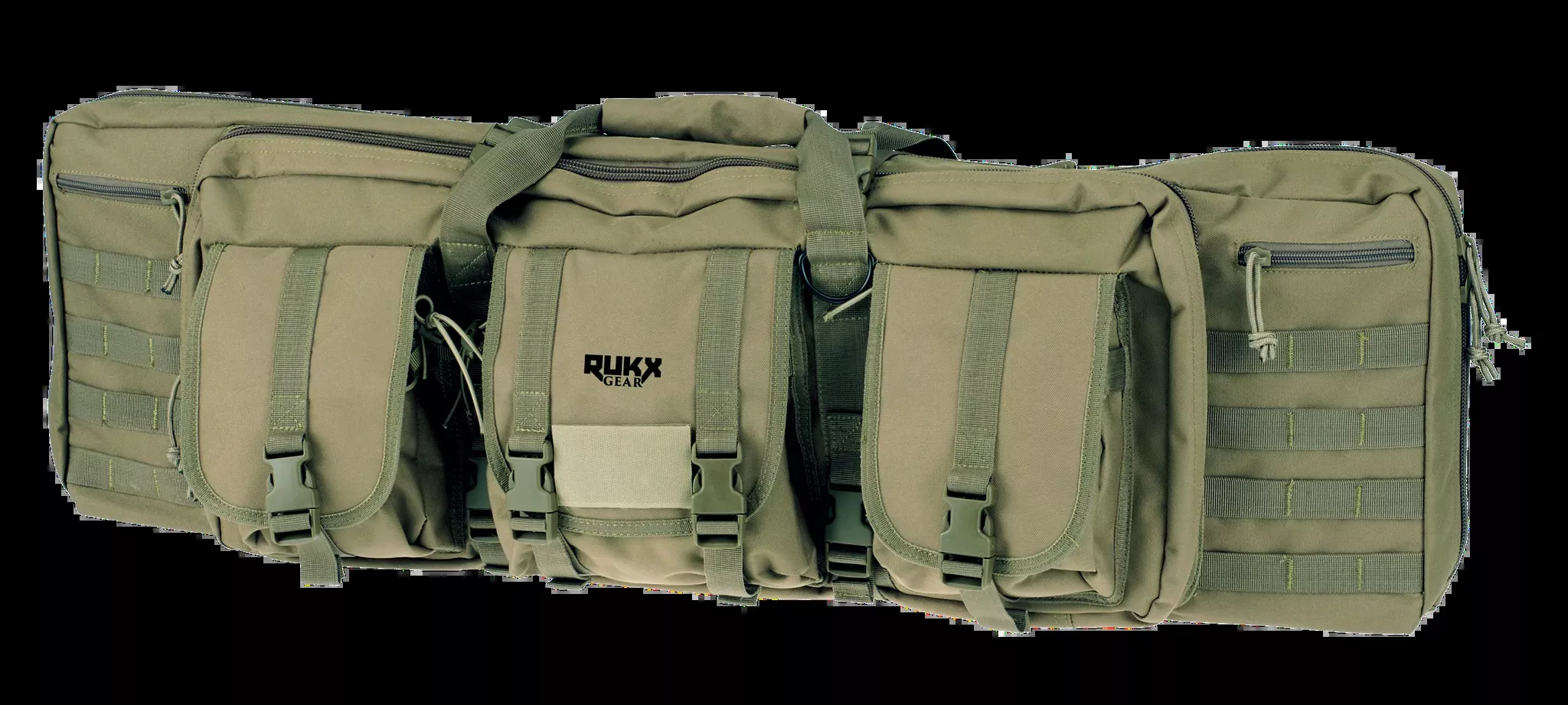 Tactical 42" Doube Gun Rifle Case - Tan