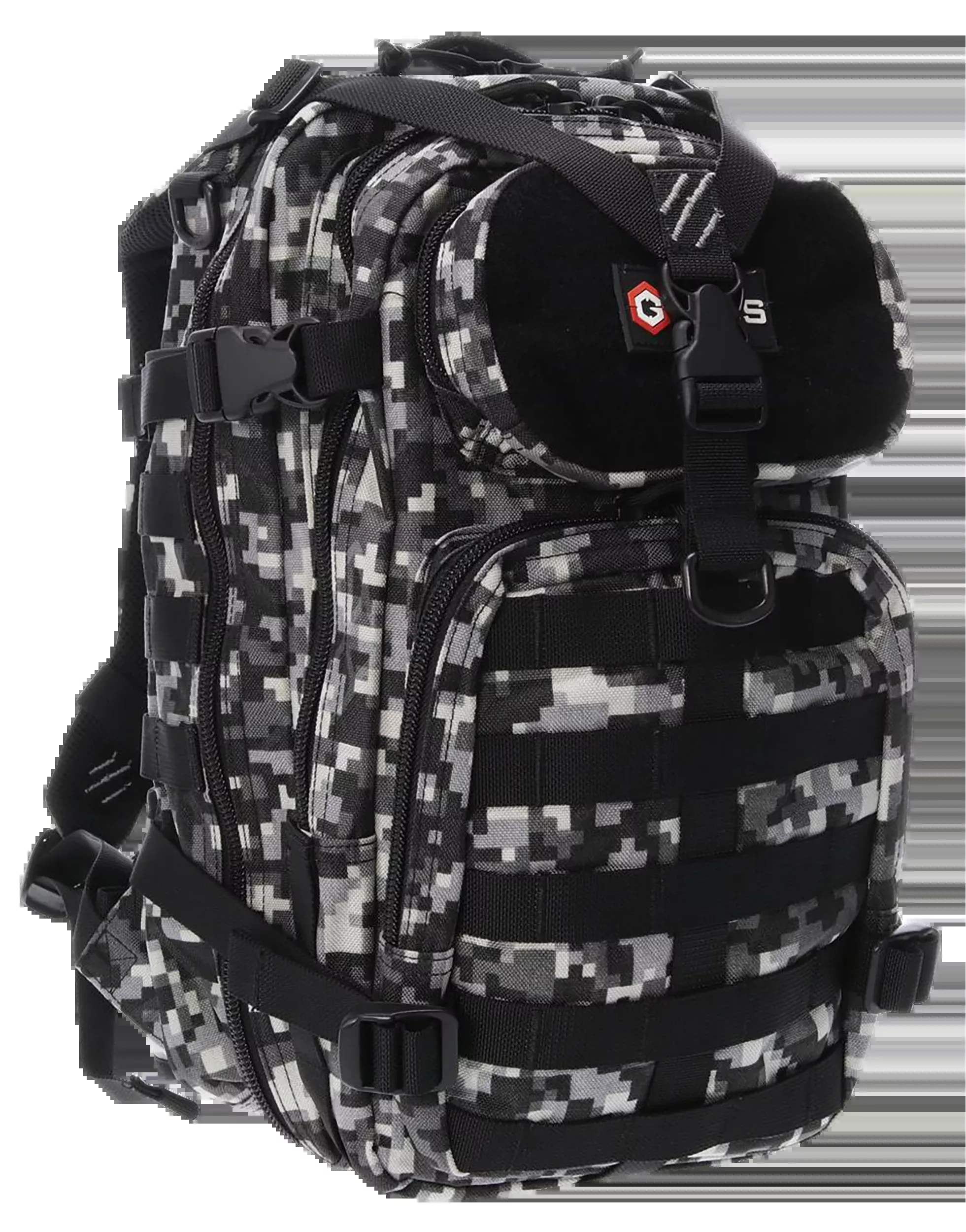 Tactical Bugout Backpack Range Bag – Gray Digital