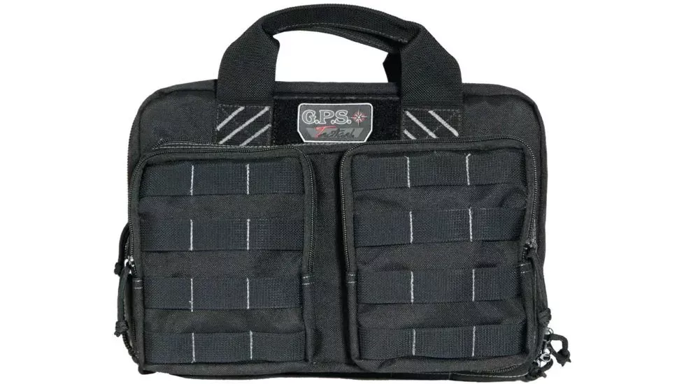 Tactical Quad +2 6 Handgun Range Bag – Black