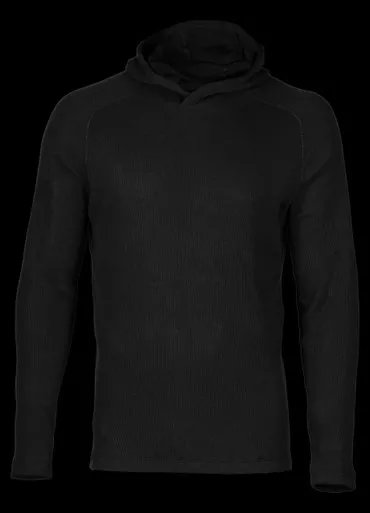 TAD Primer Cotton Hoodie Black