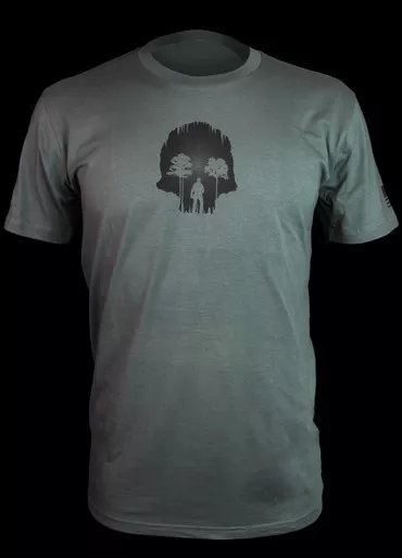 TAD Skull Cave T-Shirt Asphalt