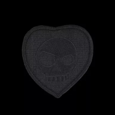 TAD Valentine Patch Blackout
