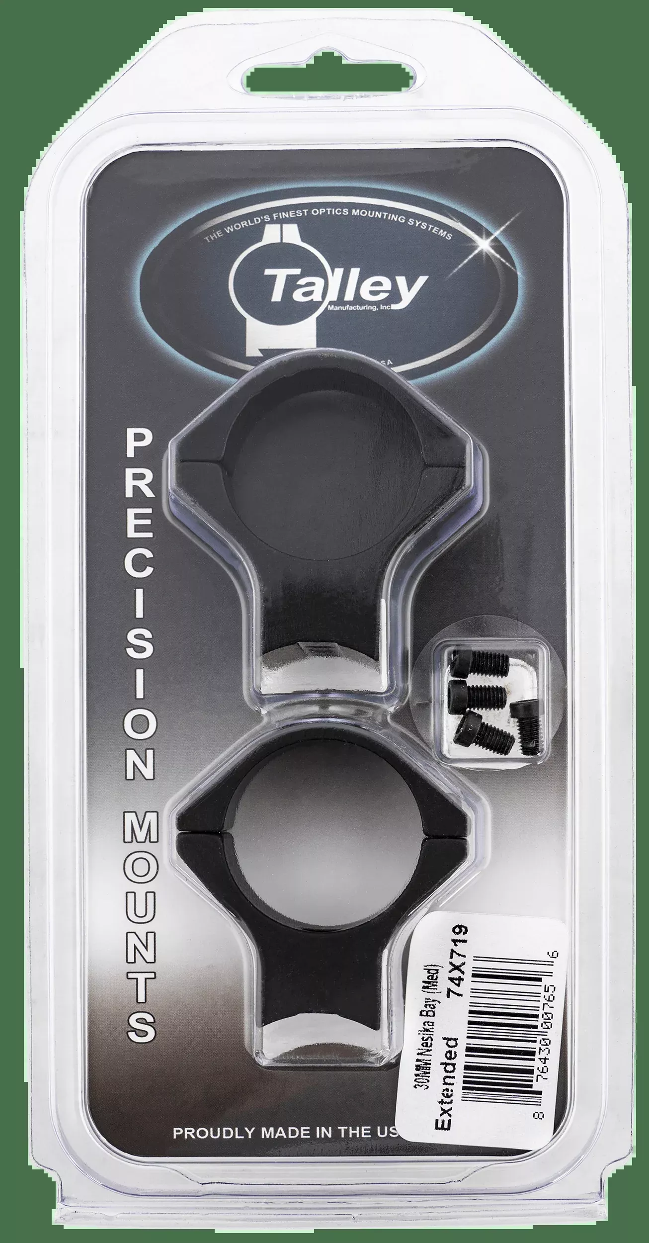 Talley Scope Ring Set, Tal 74x71930mm Savage Round Receiver (8-40Md