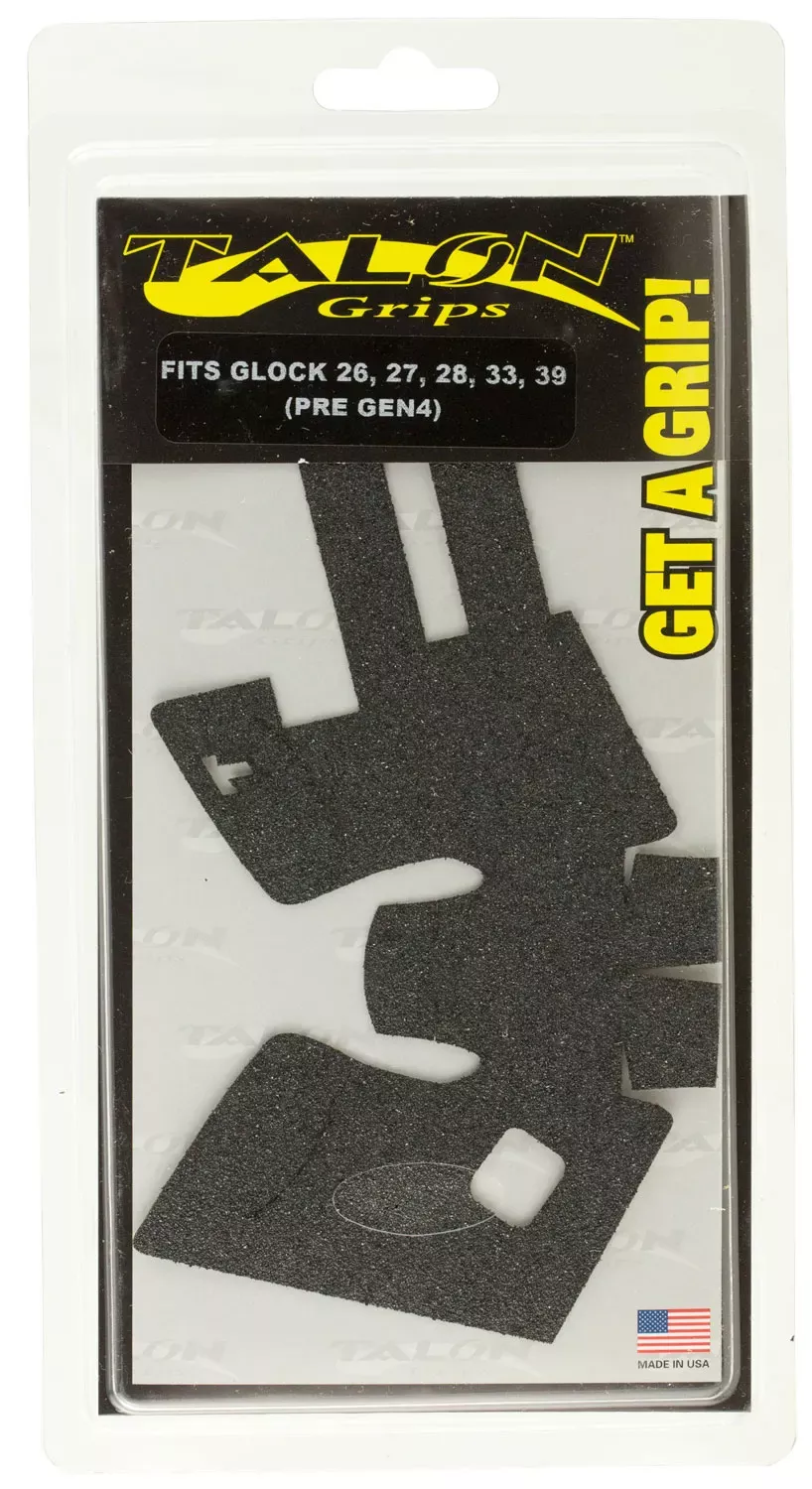 Talon Grips Adhesive Grip for Glock 26,27,28,33,39 Gen2-3