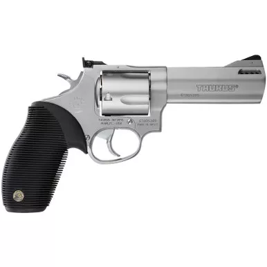Taurus 44 Tracker 44 RemMag 4" Barrel Adjustable Sights Ported Ribber Grip SS Finish 5rd