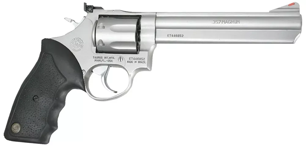 Taurus 66 38 Special +P Revolver, 6" 7+1 Matte Stainless
