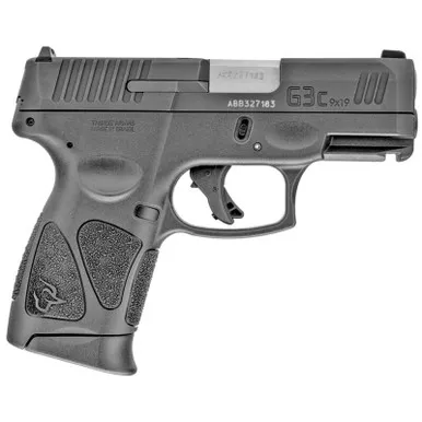 Taurus G3C 3.2" 9MM Pistol, Black - 1-G3C931