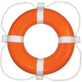 Taylor Made Life 20" Orange Foam Ring Buoy