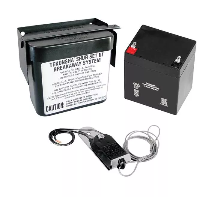 Tekonsha Shur-Set III Lockable Breakaway System, Includes #2010 Nylon Breakaway Switch• 20010